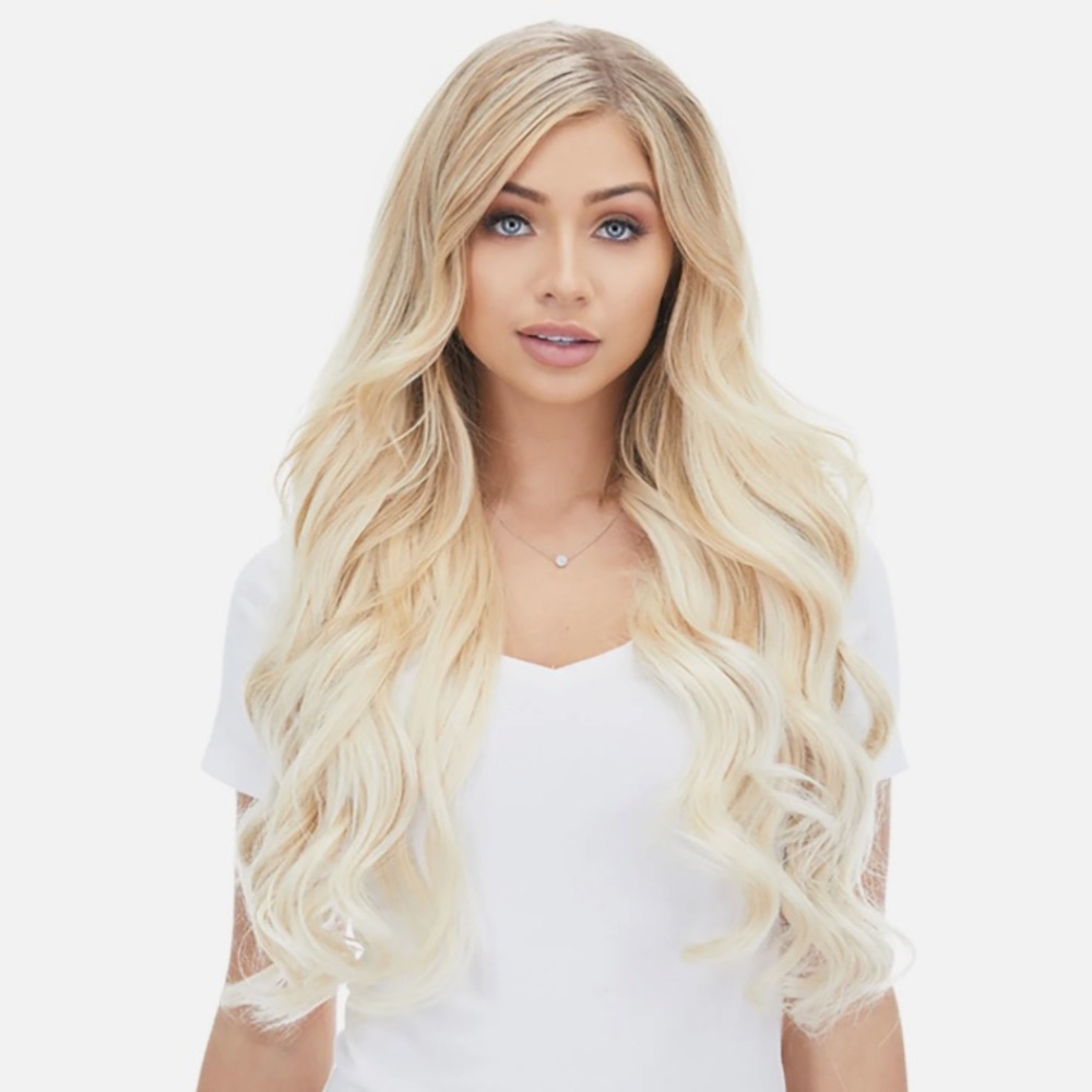19” Bellami Weft in White Blonde #80